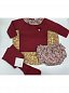 Conjunto bebé ranita  Rouge Couture  en granate de Pangasa.